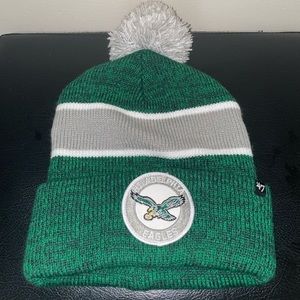 Philadelphia eagles scully hat with ball! Never worn!